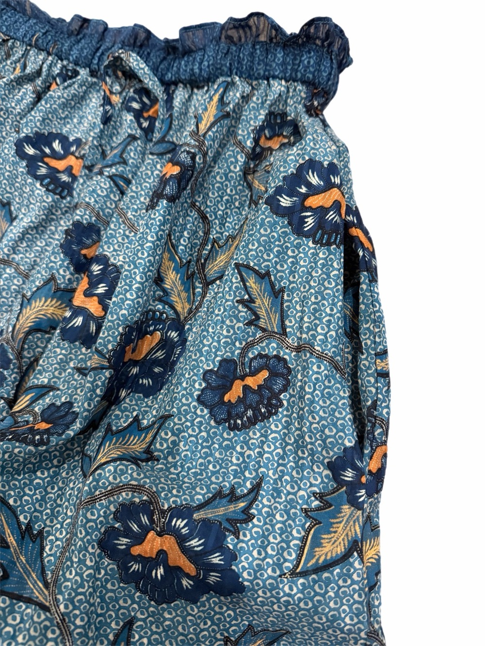 Ulla Johnson Alice asymmetric cotton-blend midi skirt - Size 2 - Picture 6 of 9